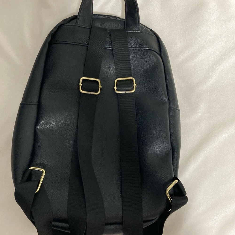 Black mini backpack - Picture 2 of 5